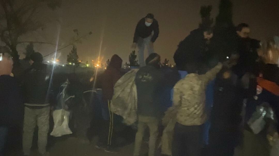 حمایت قهرمانان کشتی از کارتن خواب&zwnj;های شهر تهران