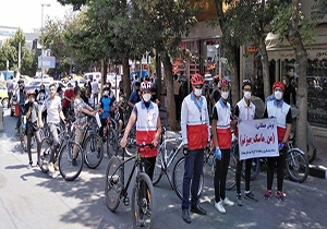 پویش دوچرخه سواری با شعار 