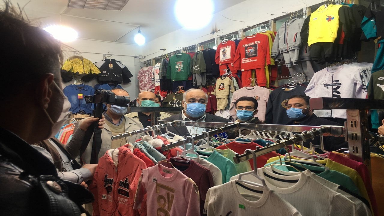 بازدید شبانه استاندار از سطح شهر کرمانشاه