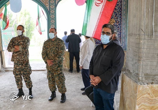 مزار شهدای گمنام شهرک نفت اهواز عطر افشانی شد