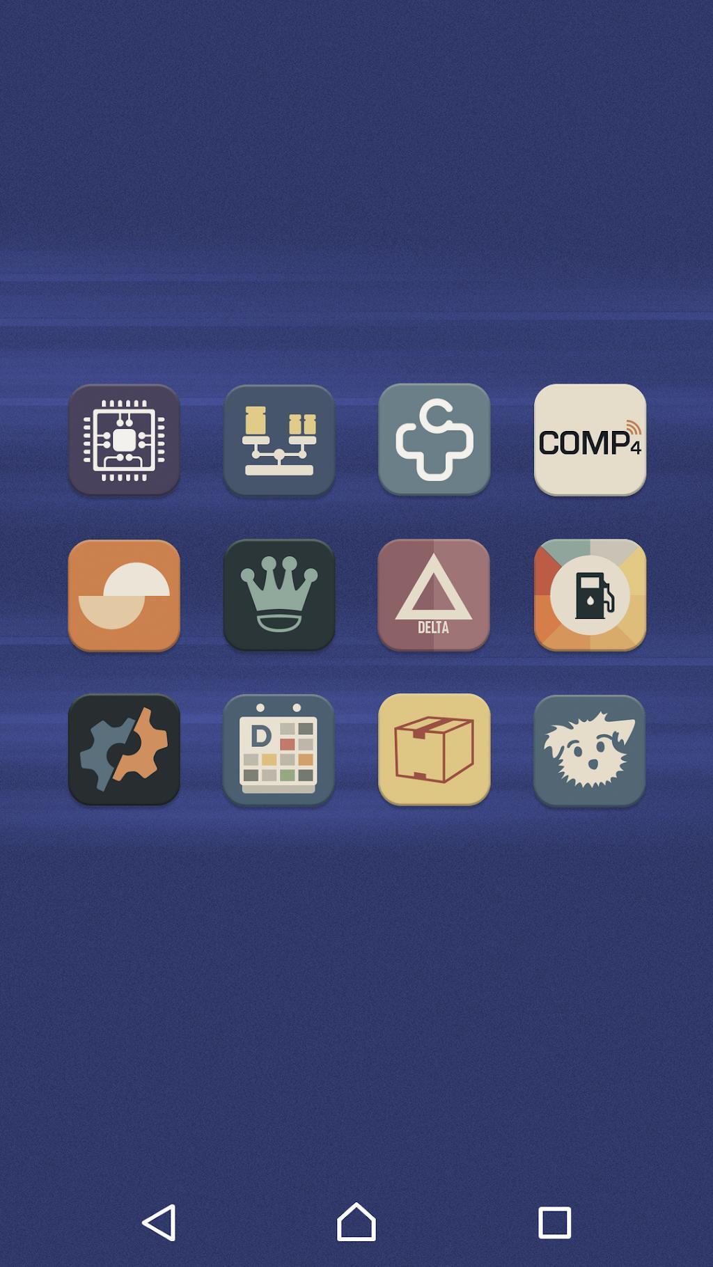 دانلود Darko5 &ndash; Icon Pack 1.2 &ndash; آیکون&zwnj;پک دارکو فایو اندروید