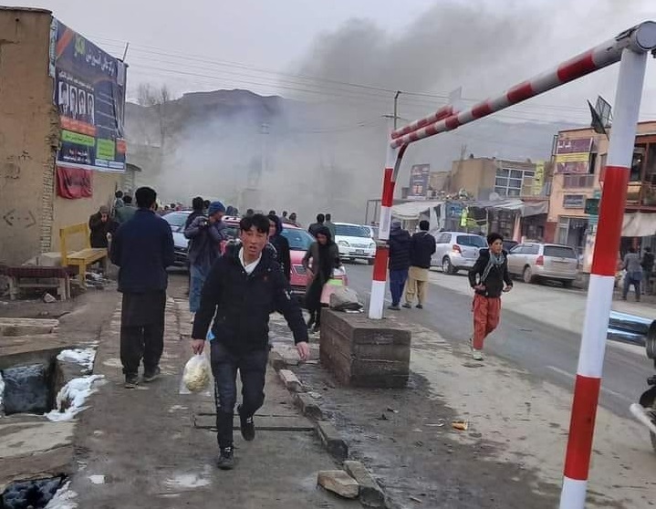 انفجار در بامیان ۱۴ کشته و زخمی برجای گذاشت