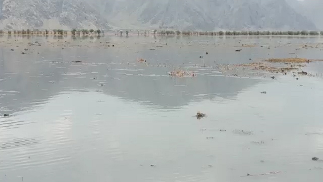 نمایی زیبا از «تالاب بندون» در ایذه + فیلم