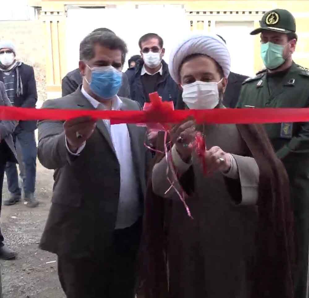 افتتاح طرح‌های محرومیت زدایی بسیج در آذربایجان شرقی