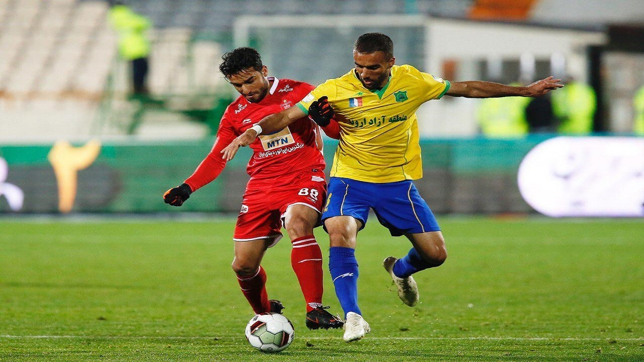 نفت مسجدسلیمان با یک غایب به مصاف پرسپولیس می‌رود