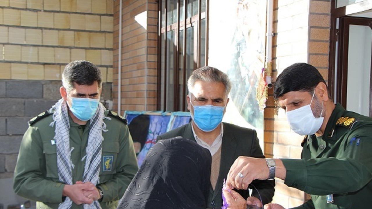 افتتاح سه باب منزل مسکونی مددجویان در روستای بارده