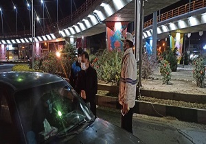 ورودی های شهر ملایر زیر ذره بین نیروی انتظامی