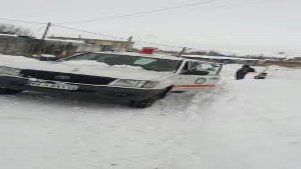 نجات مادر باردار در سراب