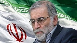 تجمع دانشجویان، اساتید و طلاب در پی شهادت محسن فخری زاده - قم‎