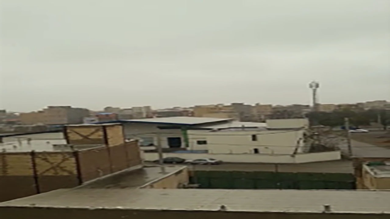بارش اولین برف پاییزی در اردبیل + فیلم