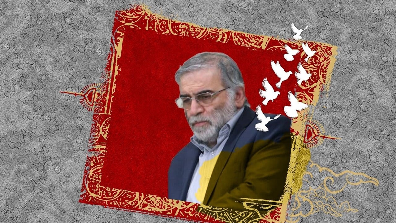 پوستر قابل تامل هنرمند لبنانی درپی شهادت شهید فخری زاده