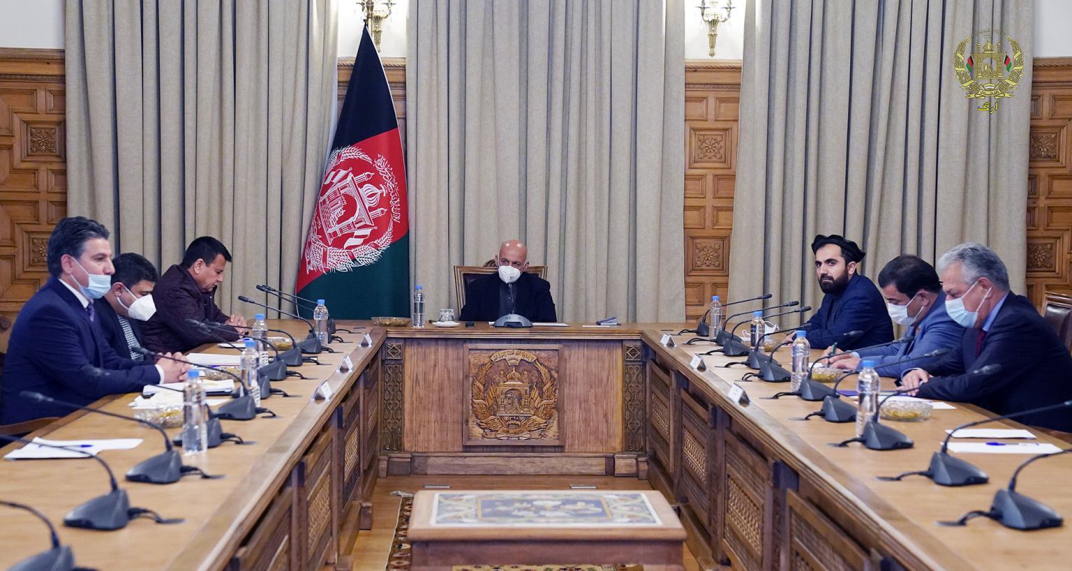 دیدار روسای دولت و مجلس افغانستان پس از افزایش تنش ها میان دو قوه