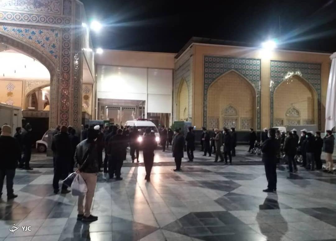 فخری&zwnj;زاده امشب به پابوس امام رضا(ع) آمد