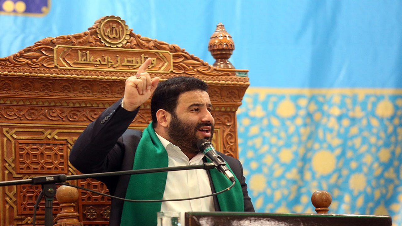 جشن شام میلاد امام زمان (عج) در حرم حضرت معصومه (س)+تصاویر