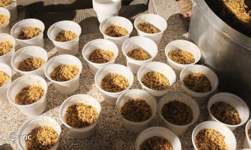اجرای طرح اطعام مهدوی در روستای ده زیار کرمان