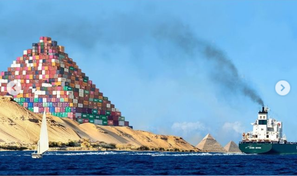 راه حل هایی خنده دار برای باز کردن کانال سوئز + عکس