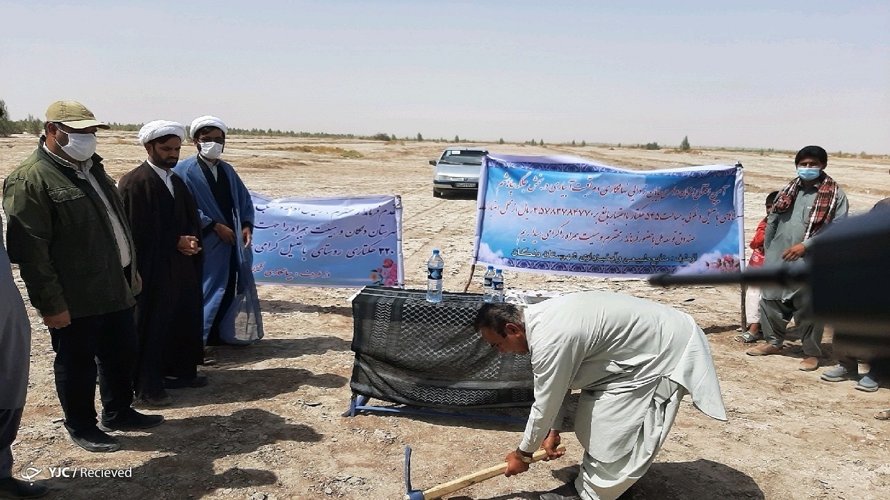 اجرای دو طرح بیابان زدایی در دلگان