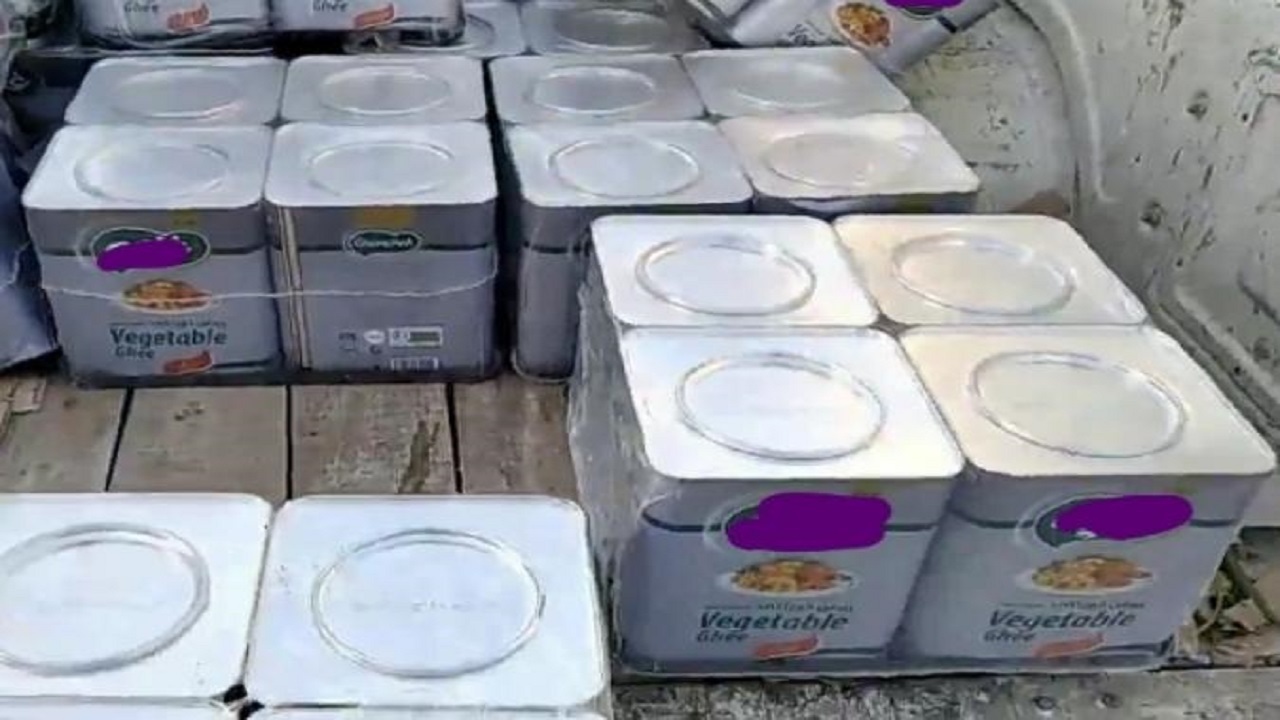 خودروی حامل  روغن های خوراکی خارج از شبکه به مقصد نرسید