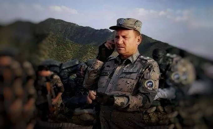 کشته شدن یک فرمانده نیروهای سرحدی در لوگر