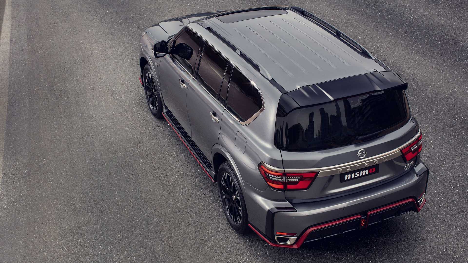 نیسان پاترول نیسمو 2022 با 428 اسب بخار و چراغ مه شکن F1 فاش شد
