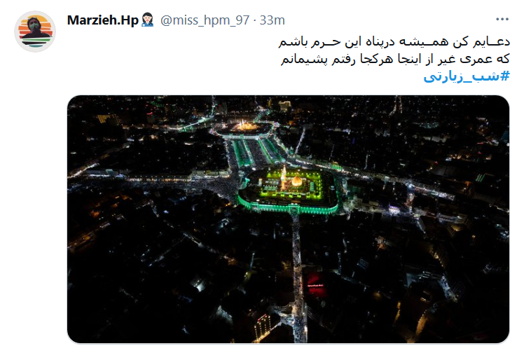میان این همـه آشوب و بیقراریِ شهر / حسین امن&zwnj;ترین تکیه گاه نوکرهاست