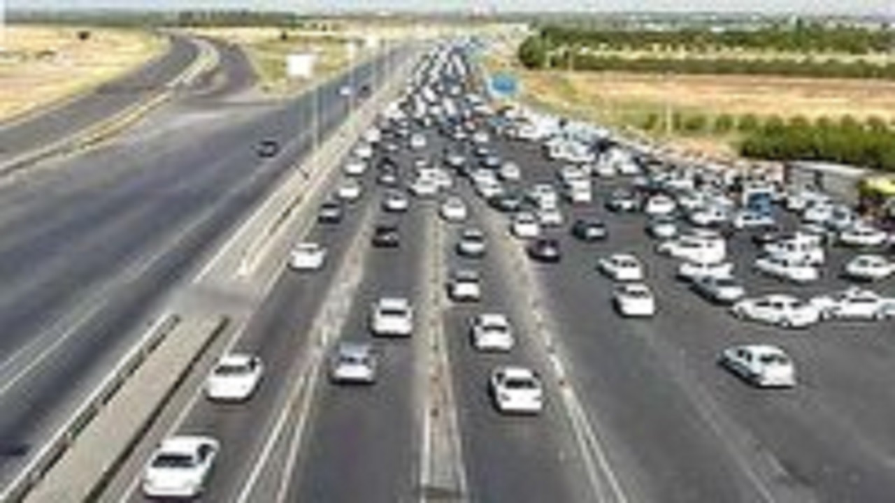 ترافیک نیمه سنگین در جاده‌های استان قزوین