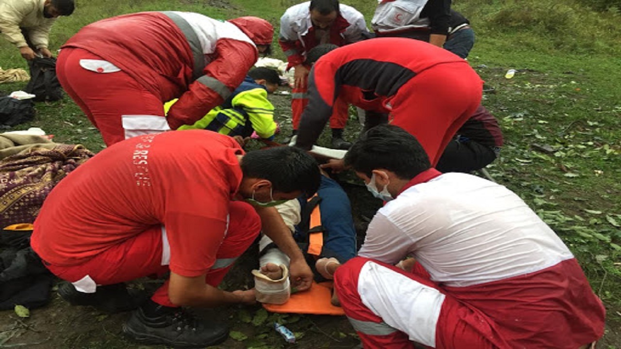 امدادرسانی هلال احمر گلستان به ۱۱۲ مورد حادثه