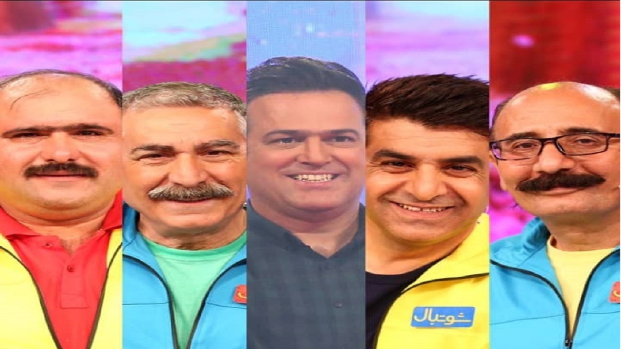 تقلید صدا جالب بازیگر نون خ در مسابقه شوتبال/ آموزش رقص کردی توسط بازیگران + فیلم