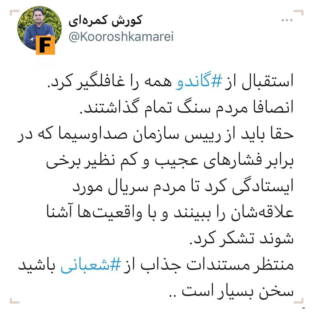 چرا &laquo;گاندو ۲&raquo; نیمه کاره ماند؟ / امینی: سریال گاندو &laquo;دروغ&raquo; نبوده و نیست