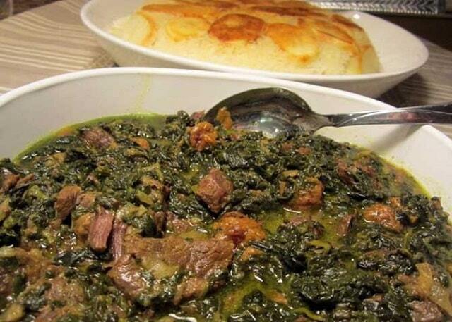 طرز تهیه خورش اسپناساک مقوی و خوشمزه به روش اصیل مازندرانی