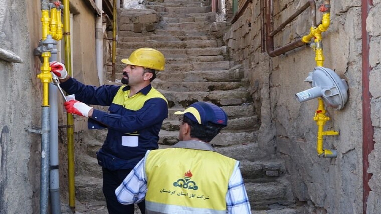 نشت‌یابی ۲۲ هزار کیلومتر شبکه گاز طبیعی در کردستان