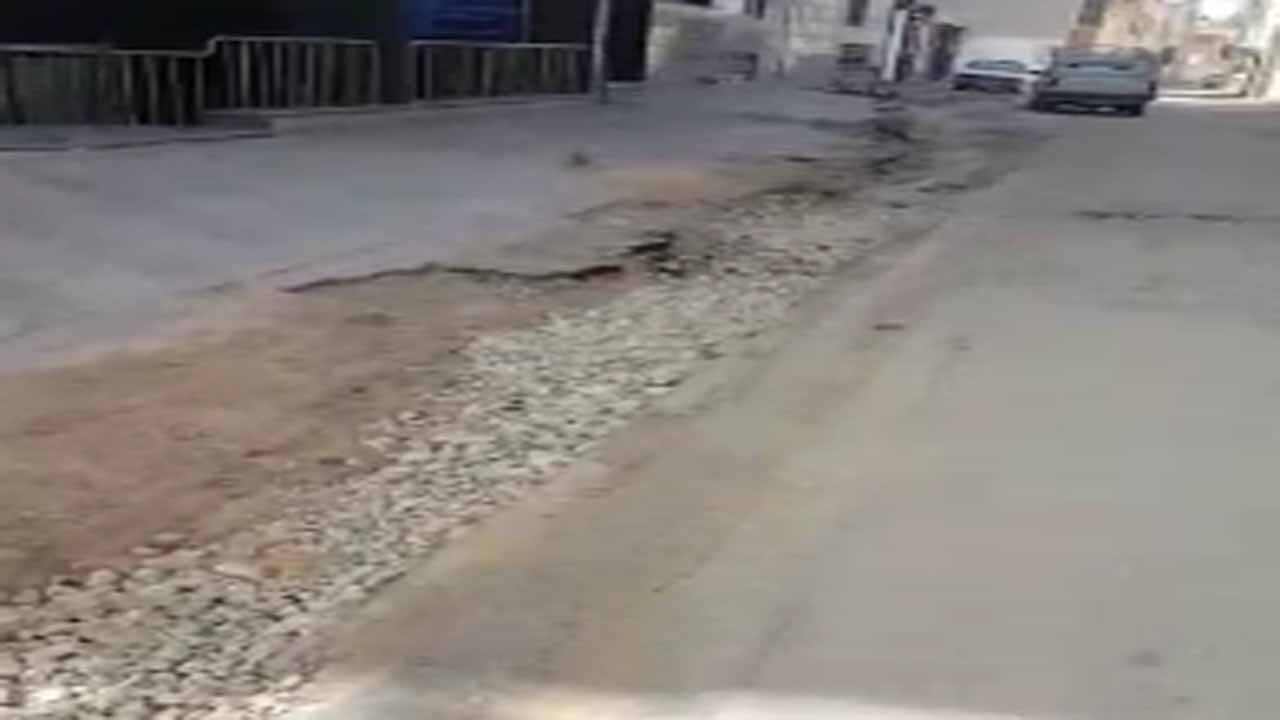 گلایه از وضع اسفناک معابر در شیراز + فیلم
