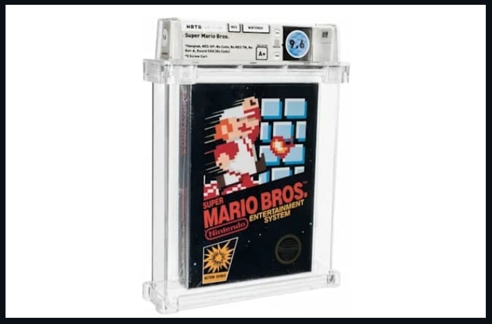 فروش نسخه قدیمی بازی Super Mario Bros به قیمت 660 هزار دلار