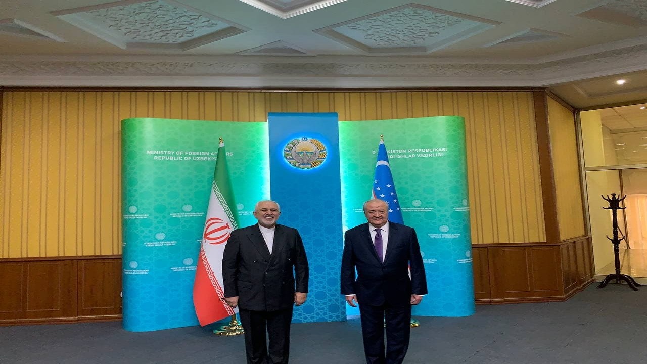 ظریف با همتای ازبکستانی خود دیدار کرد