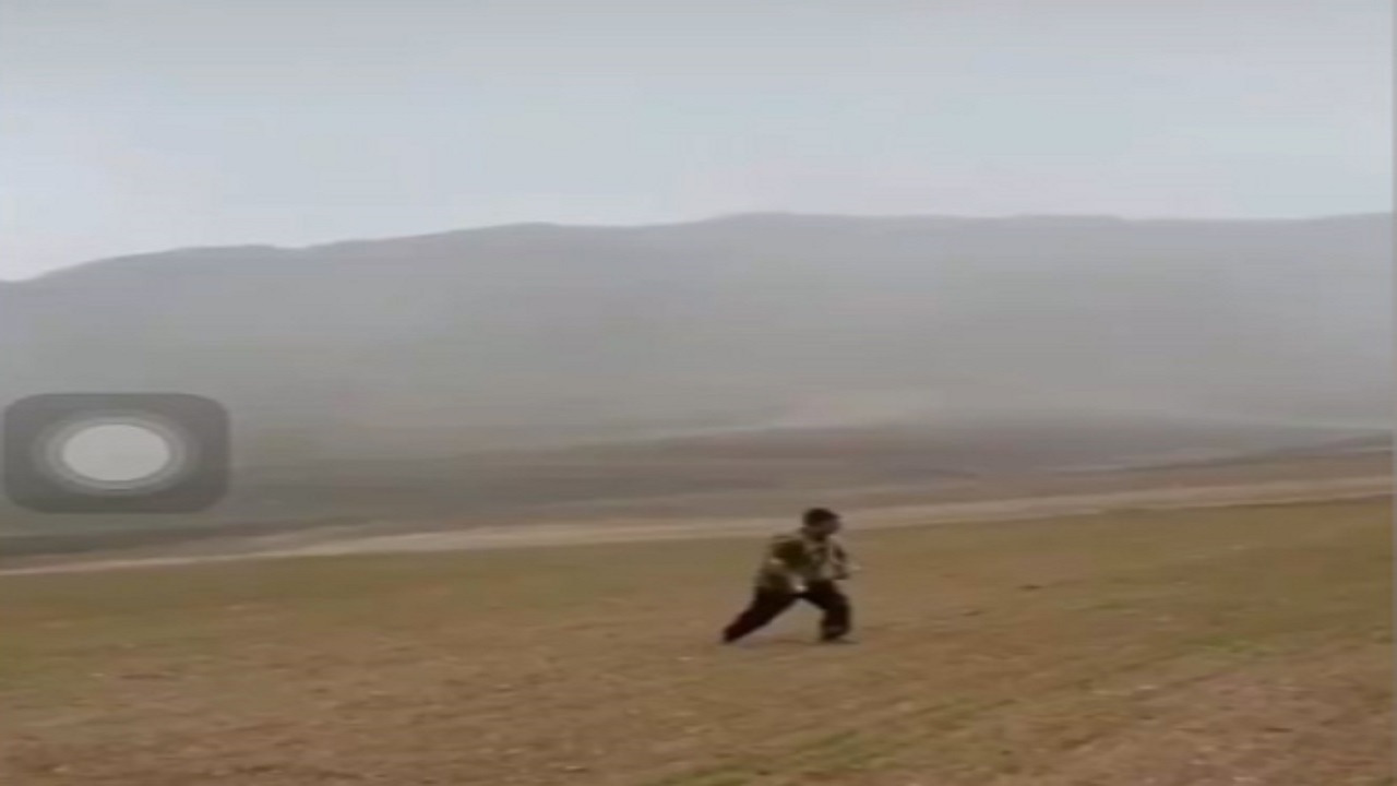 کشاورزی در هوای برفی‌ِ سلیمان بلاغ + فیلم