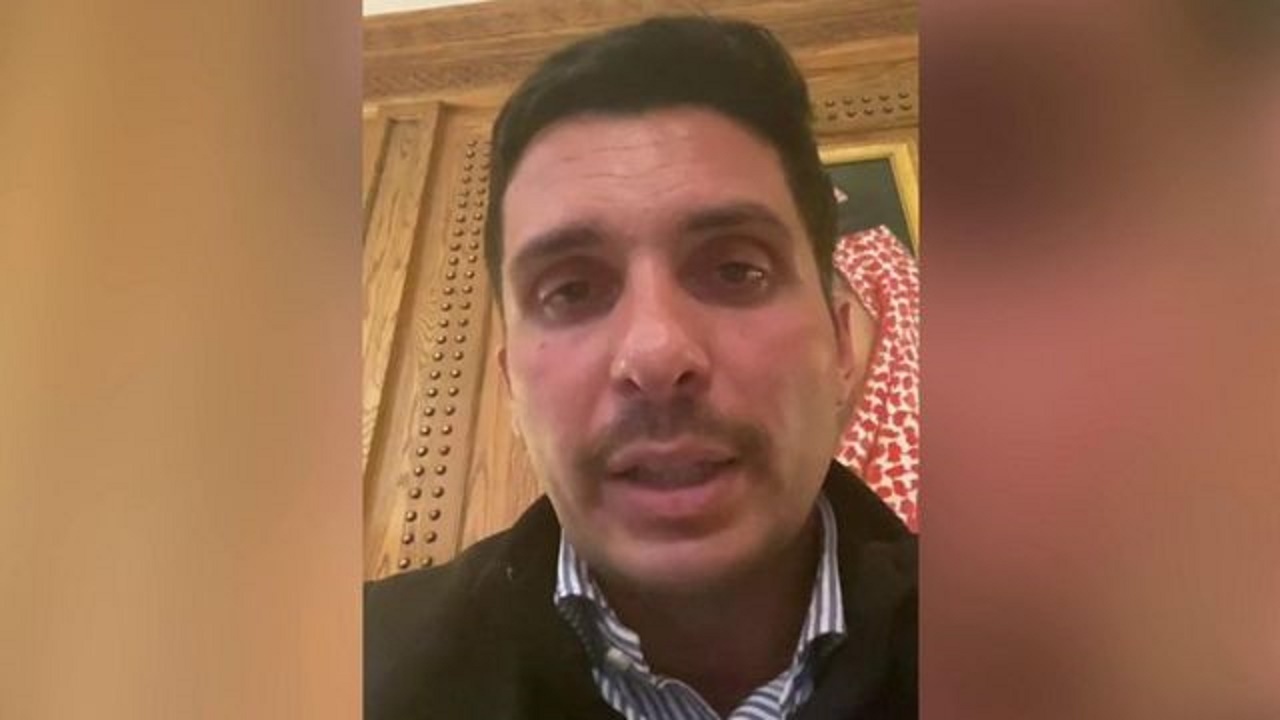 ولیعهد سابق اردن: خود را به دست پادشاه می‌سپارم