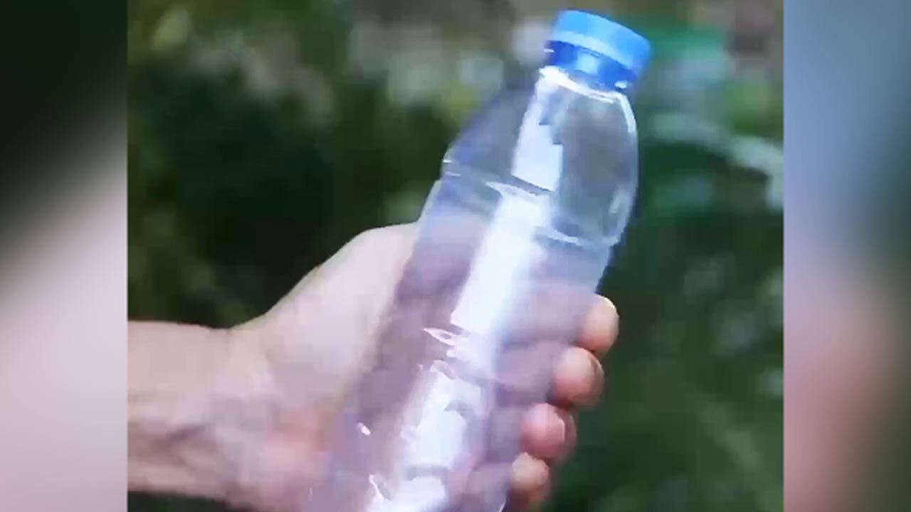 ساخت پمپ بنزین با بطری آب + فیلم