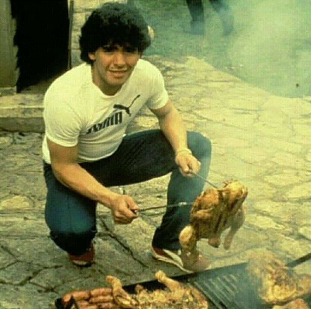 تصویری قدیمی از جوانی ستاره آرژانتینی