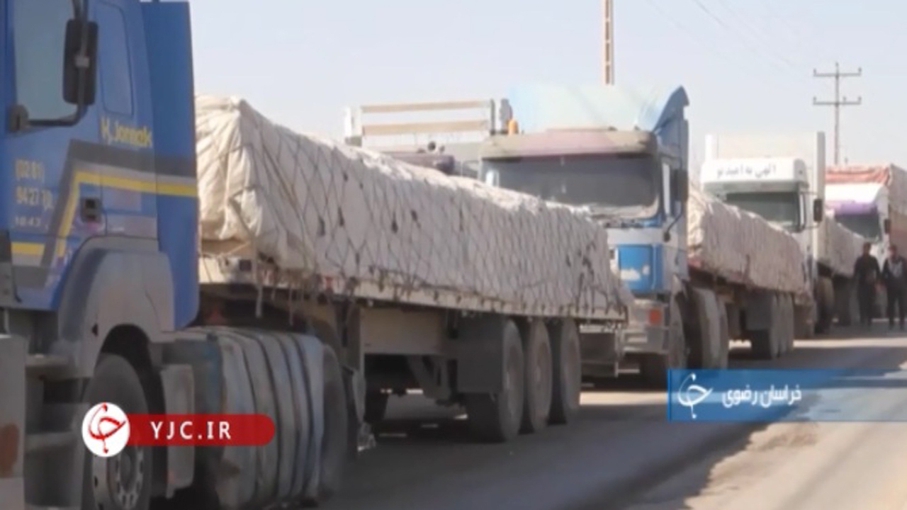 مرز دوغارون مهمترین مرز صادراتی کشور +فیلم
