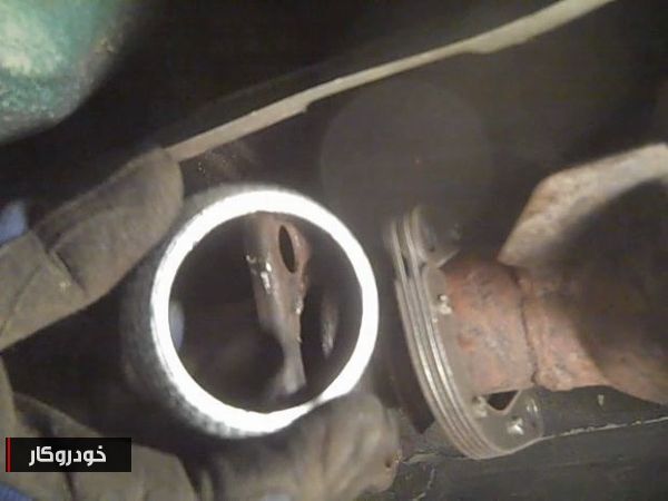 چگونگی تعویض واشر سربی اگزوز خودرو + آموزش تصویری
