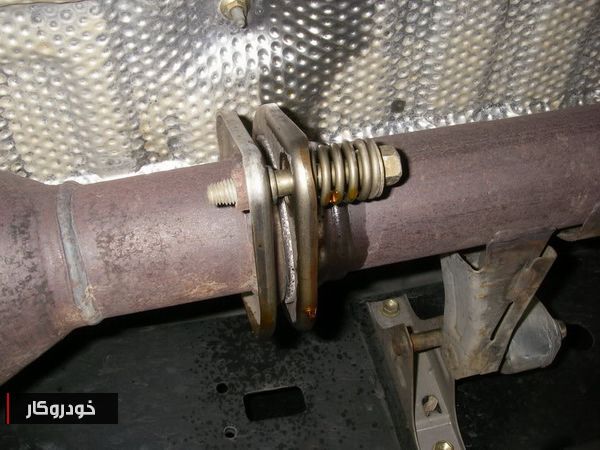 چگونگی تعویض واشر سربی اگزوز خودرو + آموزش تصویری