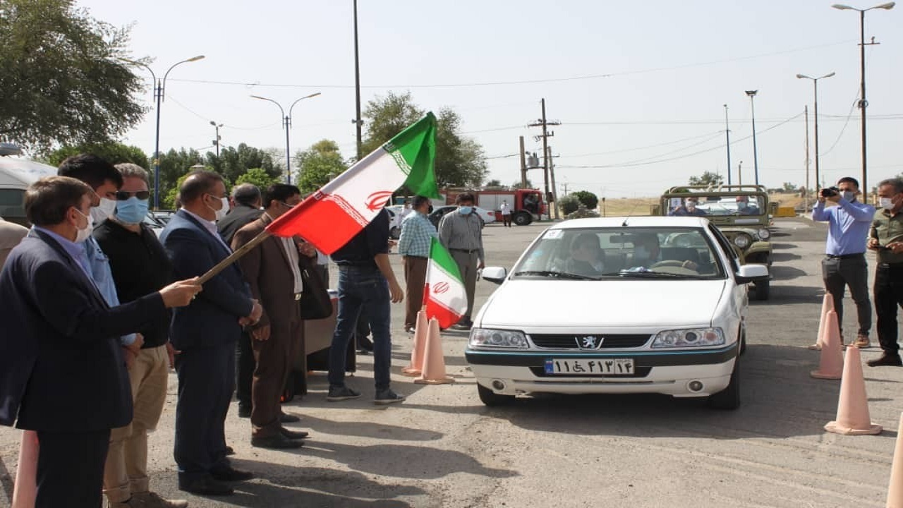 برگزاری رالی شهری خانوادگی ویژه جانبازان در اندیمشک