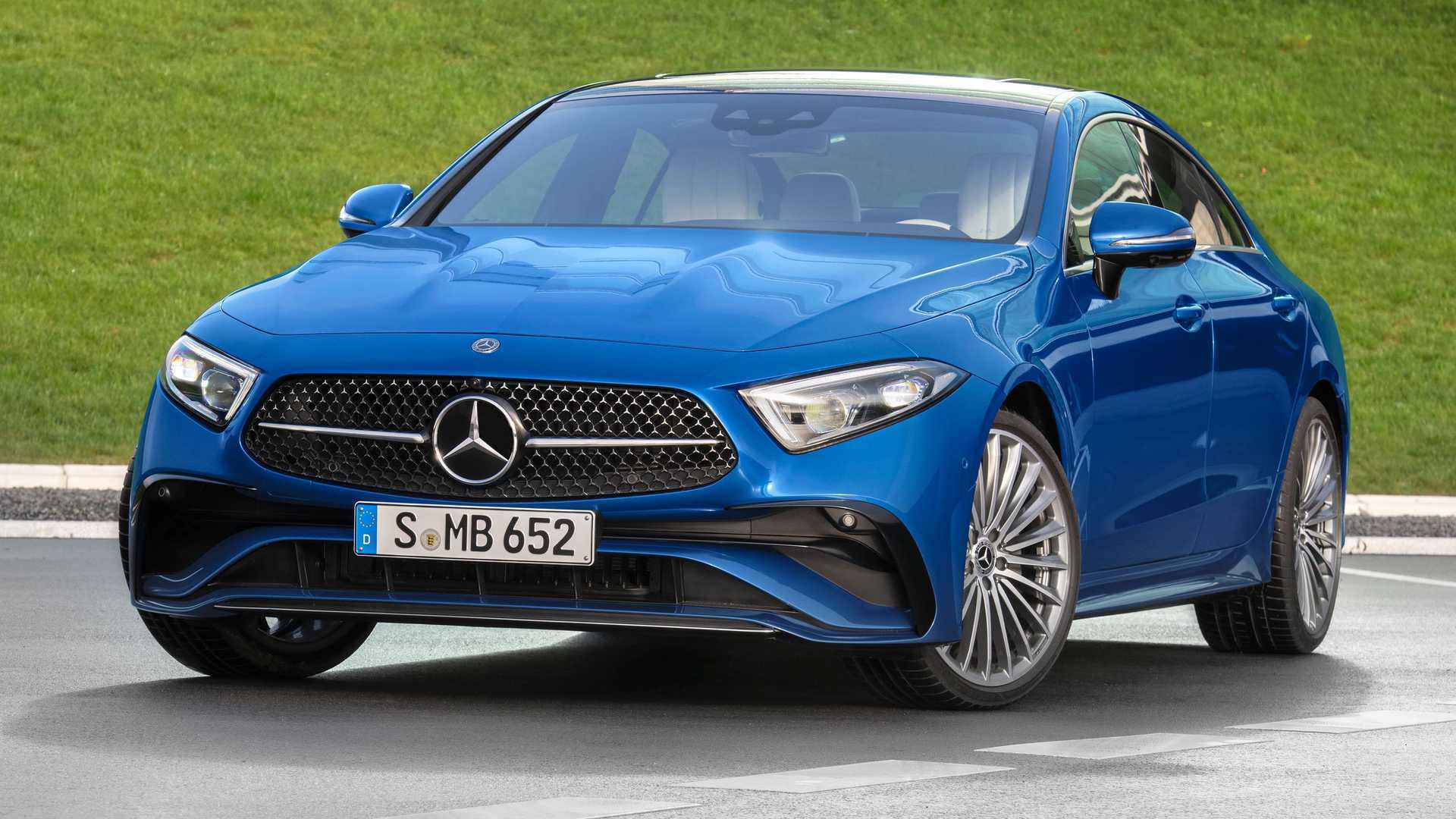 اولین مرسدس بنز 2022 CLS با چهره و فرمان جدید