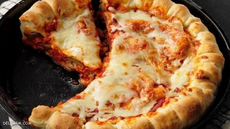 طرز تهیه ۲ مدل پیتزای خوشمزه و لذیذ بدون نیاز به فر