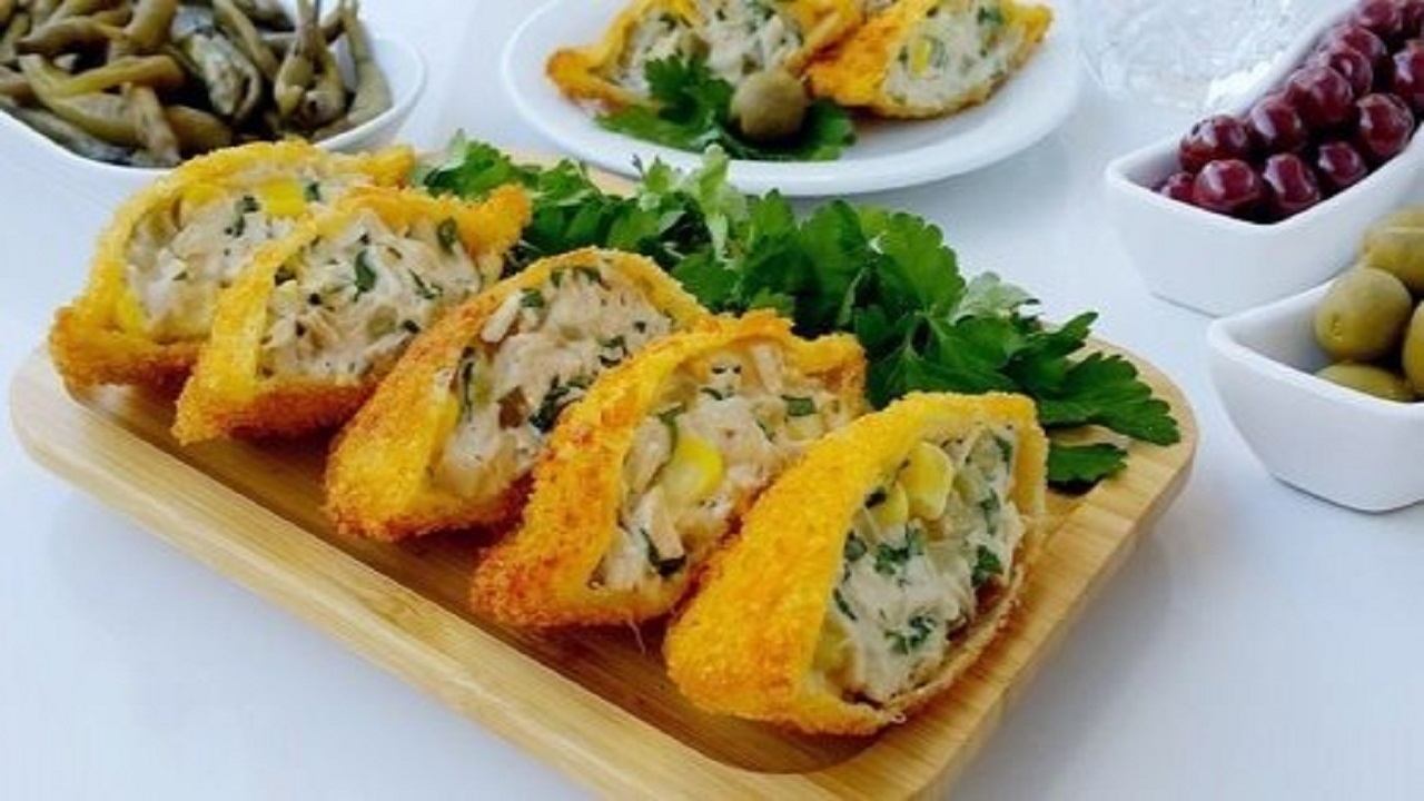 طرز تهیه فینگر فود مجلسی جیب تاجر + آموزش تصویری