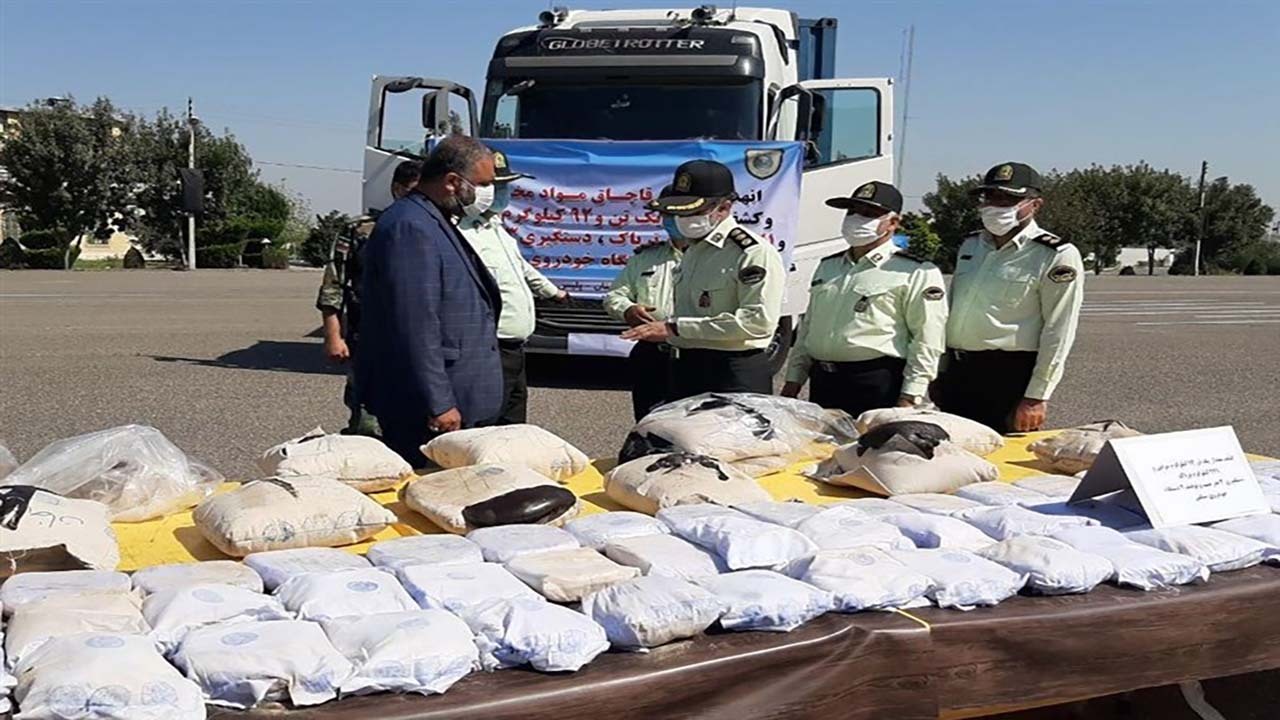 کشف بیش از ۲ تن مواد مخدر در خراسان شمالی