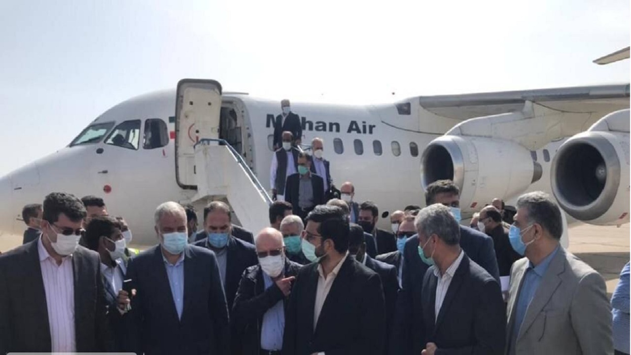 وزیر نفت وارد زابل شد