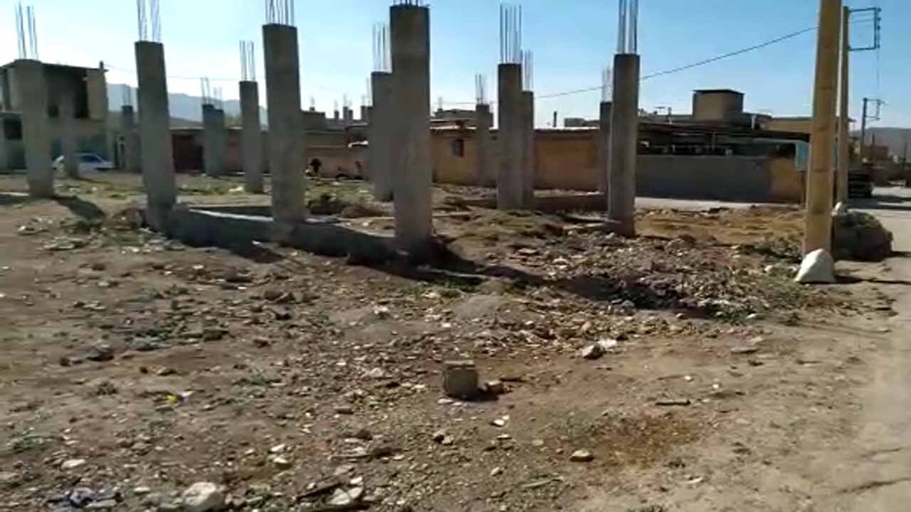 گلایه از نیمه‌کاره ماندن ساخت حسنیه در «شش‌بهره میانه» + فیلم