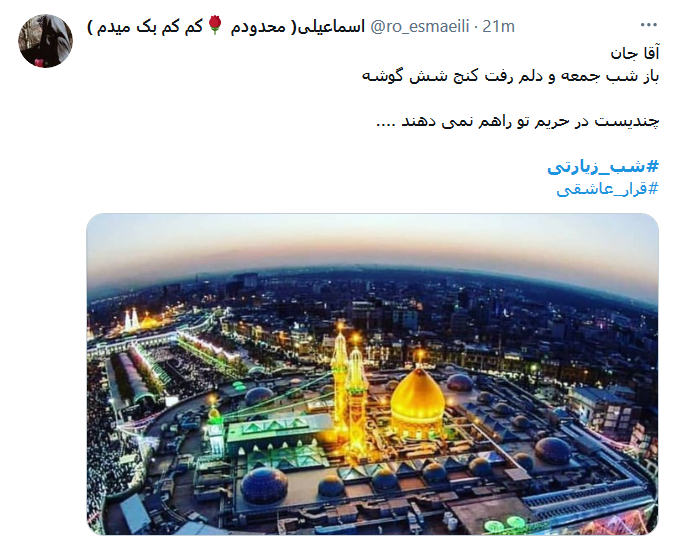 با یک نفس تمام جهنم شود بهشت / گویند اگر جهنمیان یک صدا حسین