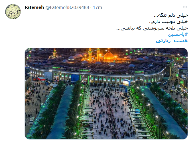 با یک نفس تمام جهنم شود بهشت / گویند اگر جهنمیان یک صدا حسین